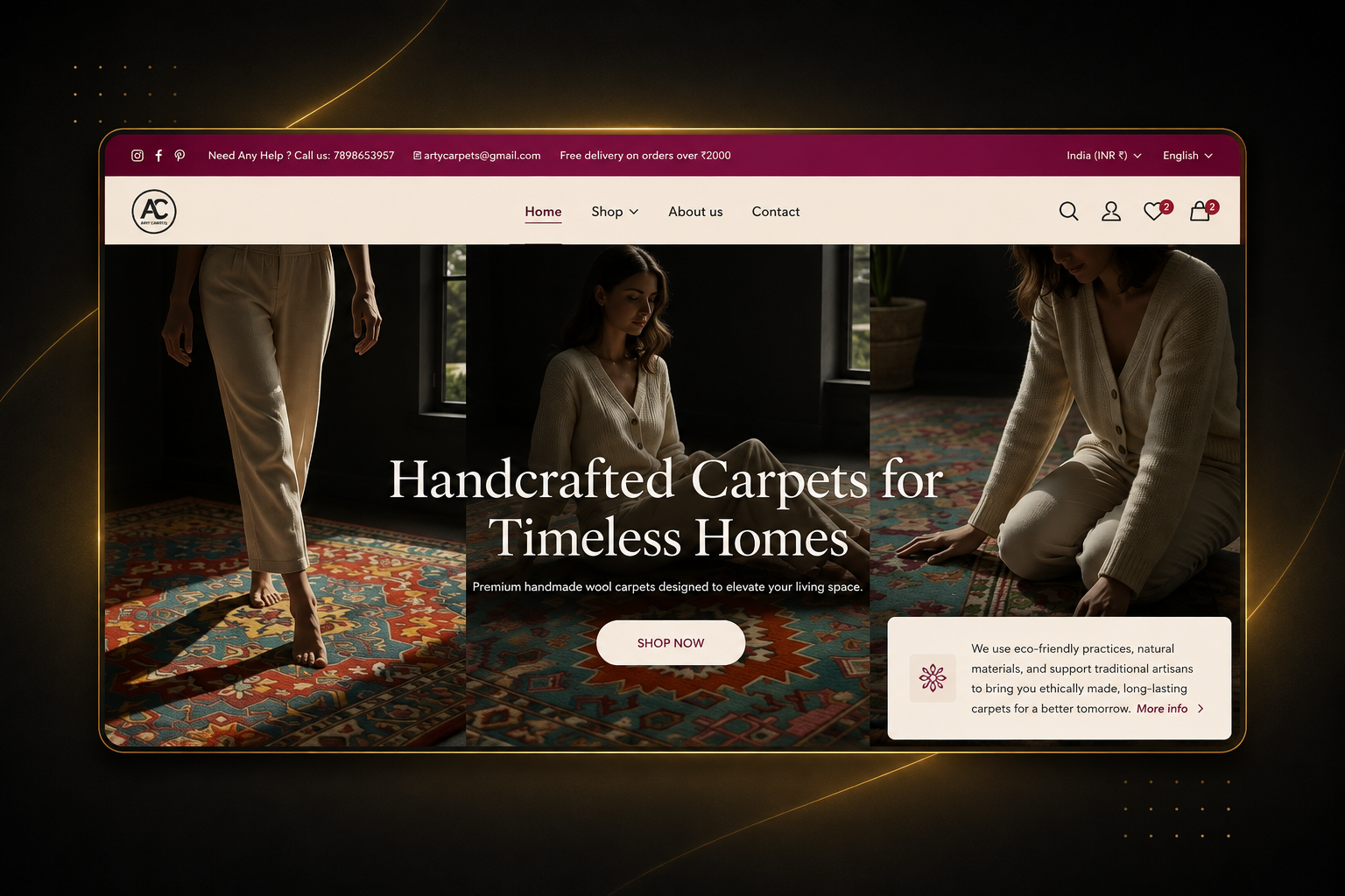 Anyway Carpet — Premium Rugs Showcase