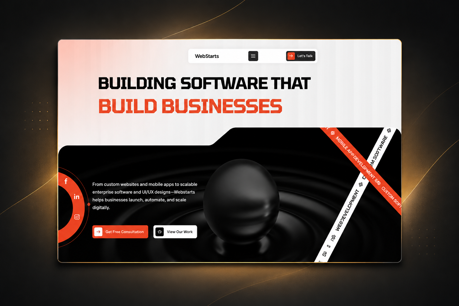 Webstarts — Agency Site Showcase